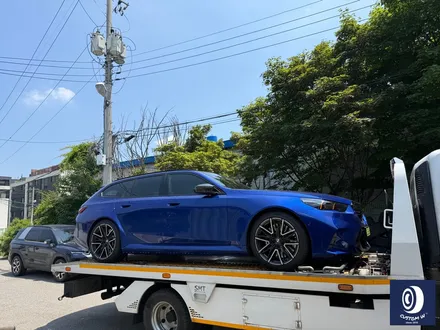 유니크한 차량_!! / BMW G99 M5 투어링 제트 블랙 / 하이그로시 블랙 (검정 유광) 휠 도색 / 용인 처인구