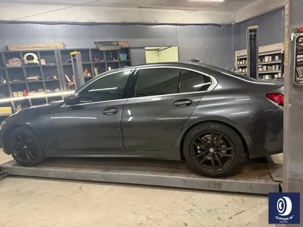 BMW G20 320i 부식 제거 후, 블루 캘리퍼 도색 / 용인 처인구