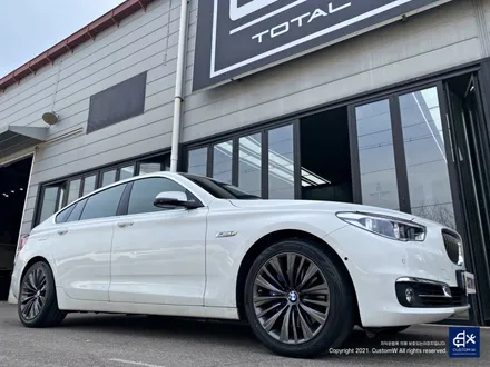 BMW 5GT 휠 수리 후 건메탈 휠도색 + 블루 캘리퍼 도색 / 용인 처인구