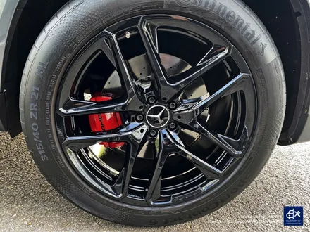 벤츠 GLE53 AMG 쿠페 블랙유광 휠도색 + 레드 캘리퍼 도색 / 용인 처인구