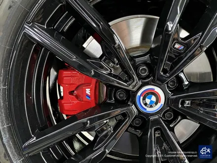 BMW G20 M340i 블랙유광 휠도색 + 레드 캘리퍼 도색 / 용인 처인구