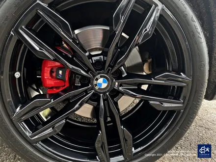 BMW X4 M40i 휠수리 후 블랙유광 휠도색 + 레드 캘리퍼 도색 / 용인 처인구