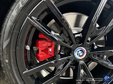 BMW G20 M340i 블랙유광 휠도색 + 레드 캘리퍼 도색 / 용인 처인구