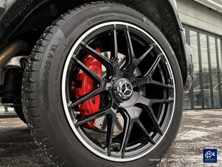 벤츠 G63 AMG G바겐 22인치 블랙 실버 투톤 유광 휠도색 / 용인 처인구