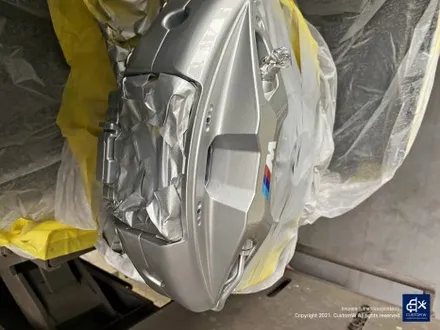 BMW G20 M340i 블랙유광 휠도색 + 실버 캘리퍼 도색 / 용인 처인구