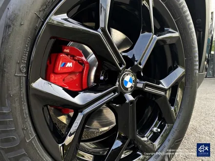 BMW X3 블랙유광 휠도색 + 레드 캘리퍼 도색 / 용인 처인구