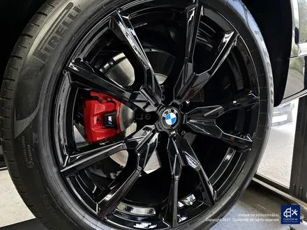 BMW X7 755M 블랙유광 휠도색 + 레드 캘리퍼 도색 / 용인 처인구