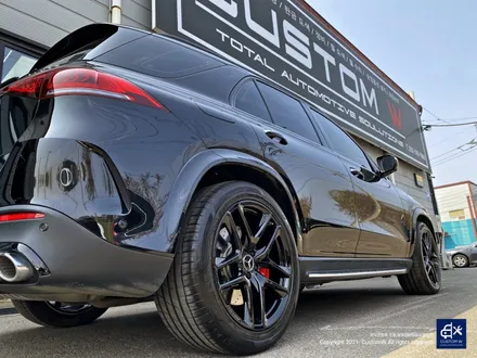 벤츠 GLE53 AMG 휠수리 후 블랙유광 휠도색 / 용인 처인구