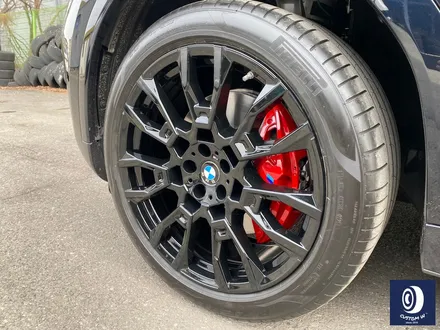 BMW X6 40i 신차 출고 작업 / 915M 블랙 휠도색 + 레드 캘리퍼 도색 / 용인 처인구