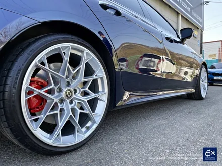 분진도 벗겨내고 휠도 변신! 벤츠 CLS53 AMG 실버 휠도색 + 레드 캘리퍼 도색 / 용인 처인구