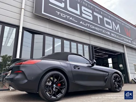 BMW Z4 20i 블랙유광 휠도색 & 레드 캘리퍼 도색 / 용인 처인구