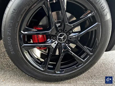 벤츠 GLE53 AMG 쿠페 블랙유광 휠도색 + 레드 캘리퍼 도색 / 용인 처인구