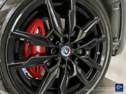 BMW i4 M50 블랙유광 휠도색 & 레드 캘리퍼 도색 / 용인 처인구