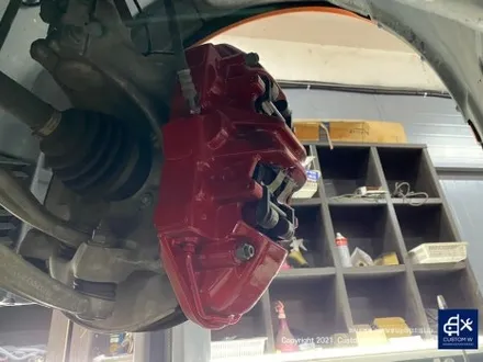 멋지게 꾸민 BMW G82 M4 컴페티션 826M 휠 도색 (M5 CS 789M 휠에 적용되는 골드 브론즈 컬러) 그리고 레드 캘리퍼 도색까지_! / 용인 처인구