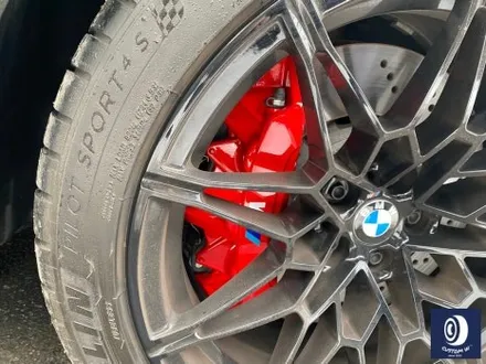 BMW G81 M3 투어링 826M 휠 상처 수리 후, 제트 블랙 휠 복원 도색 + 레드 캘리퍼 도색 / 용인 처인구