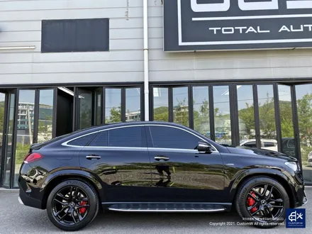 벤츠 GLE53 AMG 블랙유광 휠도색 + 레드 캘리퍼 도색 / 용인 처인구