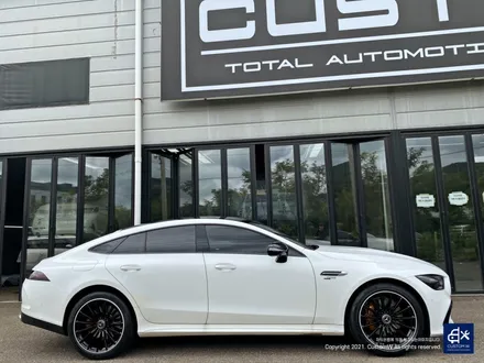벤츠 GT43 AMG 블랙 실버 투톤 휠도색 & 카본 세라믹 골드 캘리퍼 도색 / 용인 처인구