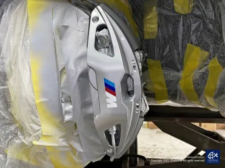 BMW G20 M340i 블랙유광 휠도색 + 실버 캘리퍼 도색 / 용인 처인구