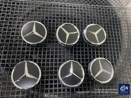 벤츠 E53 AMG 무광 블랙 실버 투톤 휠 도색 + 카본 세라믹 골드 캘리퍼 도색 / 용인 처인구