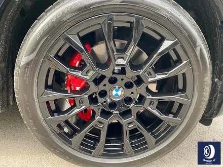 BMW X6 40i 신차 출고 작업 / 915M 블랙 휠도색 + 레드 캘리퍼 도색 / 용인 처인구