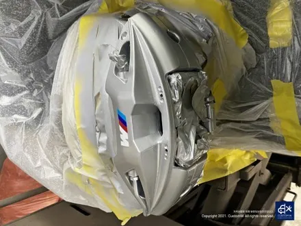 BMW G20 M340i 블랙유광 휠도색 + 실버 캘리퍼 도색 / 용인 처인구