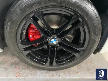 BWM F10 520D 에어로 다이나믹 프로 613M 18인치 블랙 유광 휠도색 + 부식 제거 후, 레드 캘리퍼 도색 / 용인 처인구