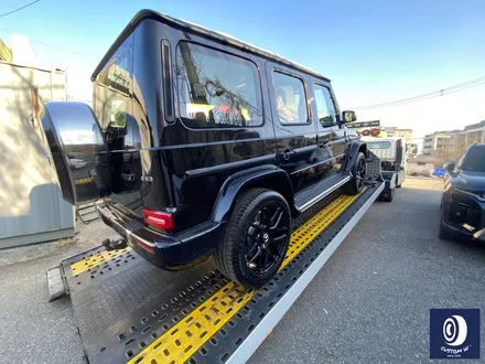 번호판도 장착되지 않은 신차 출고 작업_! / 벤츠 G63AMG 22인치 하이그로시 블랙 (검정 유광) 휠도색 (feat. 센터 휠 캡 주변 부품 모두 포함) / 용인 처인구