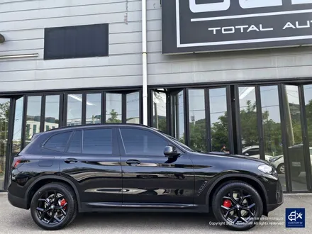 BMW X3 블랙유광 휠도색 + 레드 캘리퍼 도색 / 용인 처인구