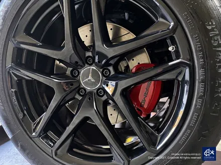 벤츠 신차 GLE53 AMG 블랙유광 휠도색 & 레드 캘리퍼 도색 / 용인 처인구