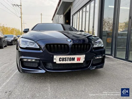 BMW 640d 373M 박리후 블랙유광 휠도색 + 프론트 범퍼 수리 / 용인 처인구