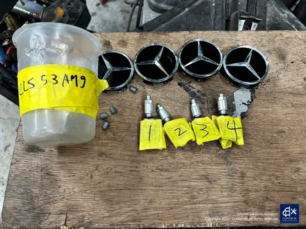 벤츠 CLS53 AMG 투톤 유광 휠도색 + 레드 캘리퍼 도색 / 용인 처인구