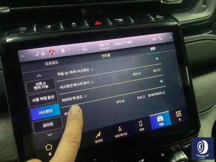 지프 그랜드 체로키 블랙 유광 휠도색 + 레드 캘리퍼 도색 / 용인 처인구
