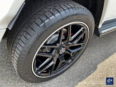 벤츠 G400d G바겐 G63 에디션 휠 수리 후 블랙 실버 투톤 유광 휠도색 / 용인 처인구