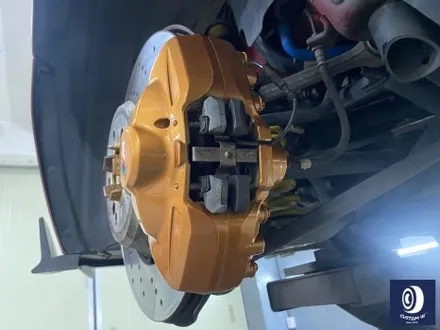 휠 수리 도색 불량 / BMW M4 763M 타 업체 잘못된 휠도색 약품 박리 / 페인트 제거 후, 사틴 블랙 휠 도색 재작업 + 카본 세라믹 골드 캘리퍼 도색 / 용인 처인구