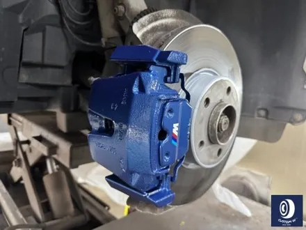 BMW F15 X5 30D 블랙 유광 휠도색 + 부식 제거 후, 캘리퍼 도색 허브 방청 코팅 작업까지_! / 용인 처인구