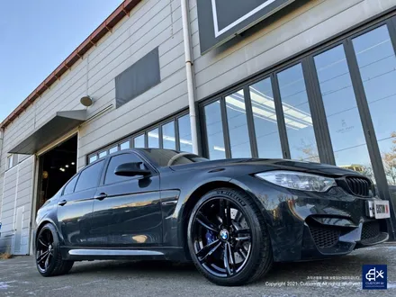 어디서부터 잘못된건지...BMW M3 437M 박리 후 블랙유광 휠도색 / 용인 처인구