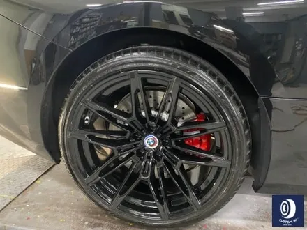 BMW G87 M2 930M 블랙 유광 휠도색 + 레드 캘리퍼 도색 / 용인 처인구