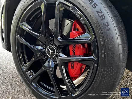 벤츠 GLE53 AMG 쿠페 블랙유광 휠도색 + 레드 캘리퍼 도색 / 용인 처인구