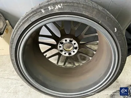 벤츠 C63 AMG 블랙 실버 투톤 유광 휠도색 + 레드 캘리퍼 도색 / 용인 처인구
