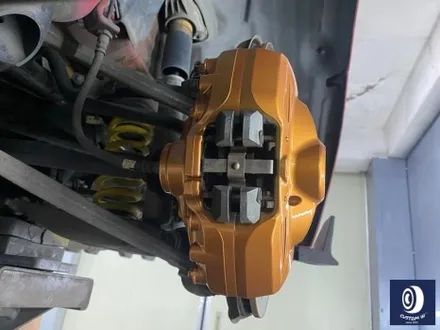 휠 수리 도색 불량 / BMW M4 763M 타 업체 잘못된 휠도색 약품 박리 / 페인트 제거 후, 사틴 블랙 휠 도색 재작업 + 카본 세라믹 골드 캘리퍼 도색 / 용인 처인구