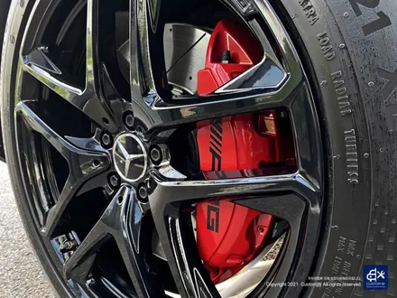 벤츠 GLE53 AMG 쿠페 블랙유광 휠도색 + 레드 캘리퍼 도색 / 용인 처인구