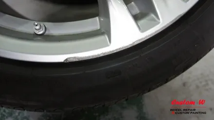 BMW 520D M에어로다이나믹프로의 휠이라면 고스트크롬 휠도색이 딱입니다(FEAT. 블루캘리퍼도색). / 용인 처인구
