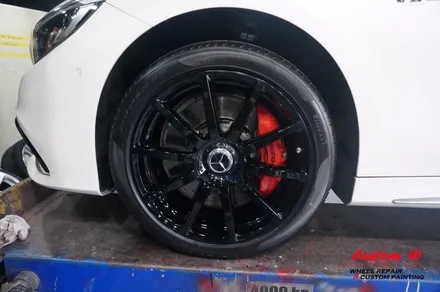 벤츠 S63 AMG 카브리올레 W217 블랙유광 휠도색 + 에어발란스, 이오나이져 레트로핏, 코딩. / 용인 처인구