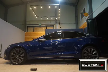테슬라 모델 S 100D 휠수리(휠복원) / 용인 처인구