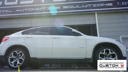 잘못 된 도색이력의 BMW X6 제대로 고스트크롬 휠도색. / 용인 처인구