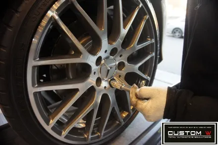 갖고 싶은 포켓 머신_! 벤츠 A45 AMG 휠수리 다이아몬드 컷팅 휠복원 작업기. / 용인 처인구