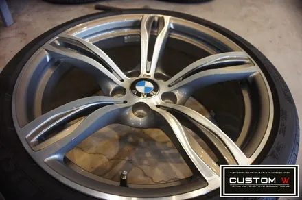 BMW M6 휠상처수리, 다이아몬드컷팅 휠복원 작업_! / 용인 처인구