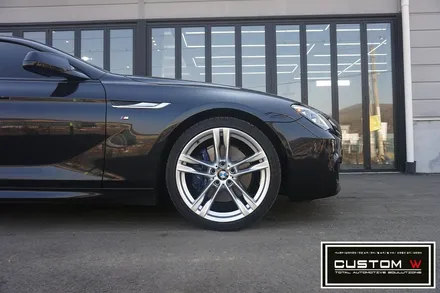 BMW 640D 휠상처 수리후, 하이퍼 실버  휠도색.! 커스텀W / 용인 처인구