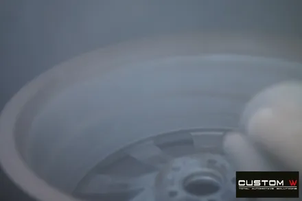 볼보 XC90 상처난 다이아몬드 컷팅 휠수리 복원. / 용인 처인구