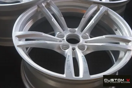 BMW M3,M4 437M 휠 상처 수리 후, 블랙 유광 휠도색. / 용인 처인구